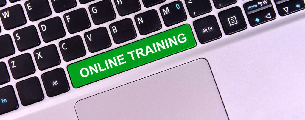 Online fire training course via e-learning