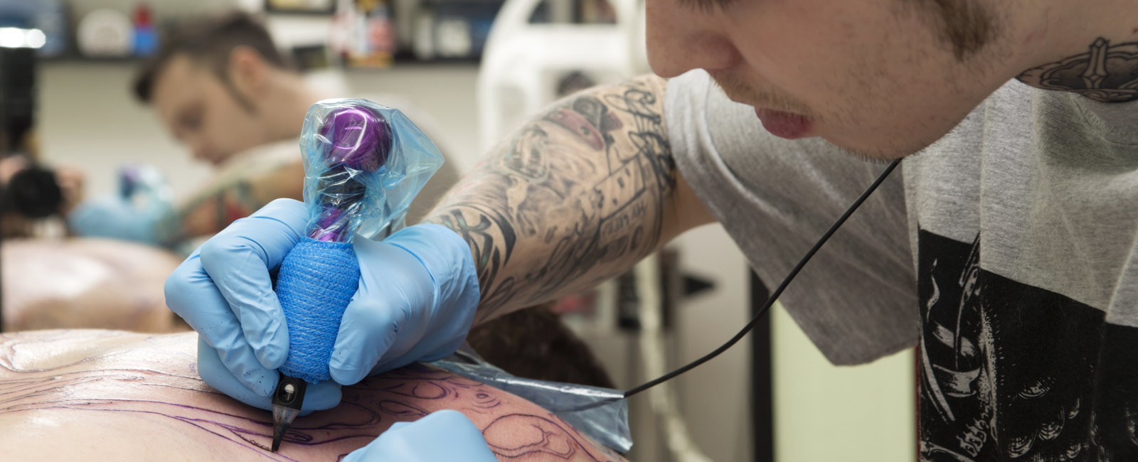 Online fire marshal training suitable for tattooist and tattooing studios