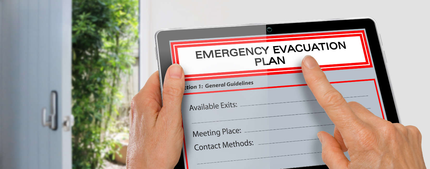 Emergency workplace fire evacuation plan and fire marshal training