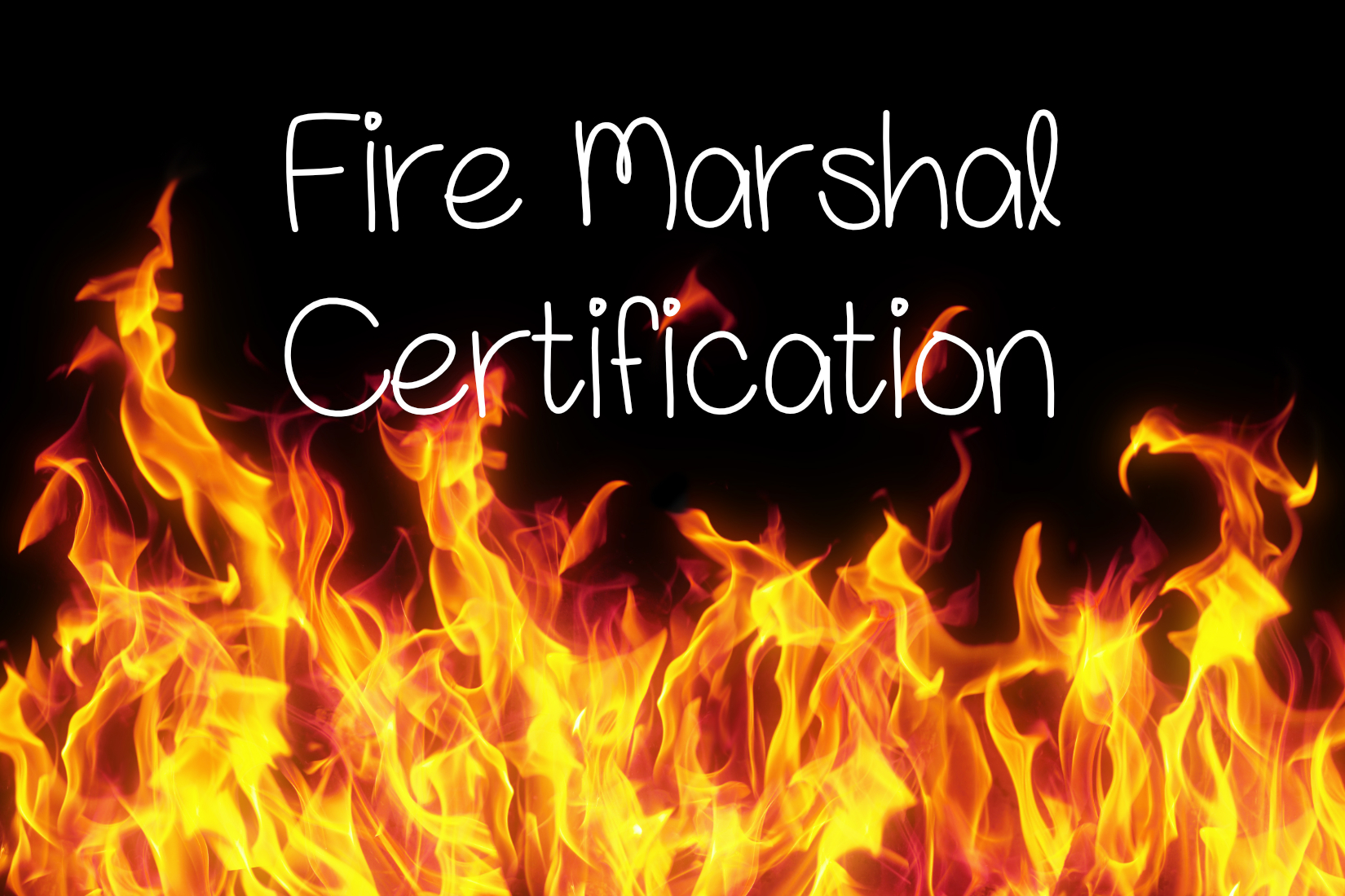 Workplace fire marshal certification
