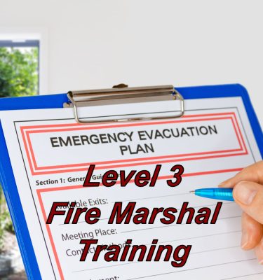 Level 3 fire marshal training, cpd certified online course