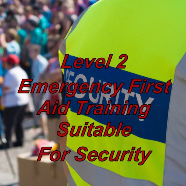 Level 2 emergency first aid training online, suitable for security