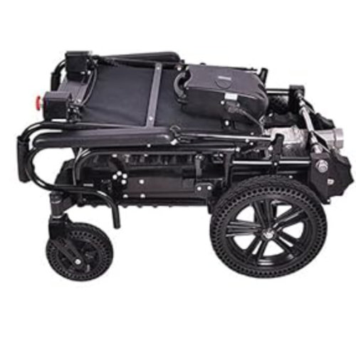 Foldable battery mobility chair.